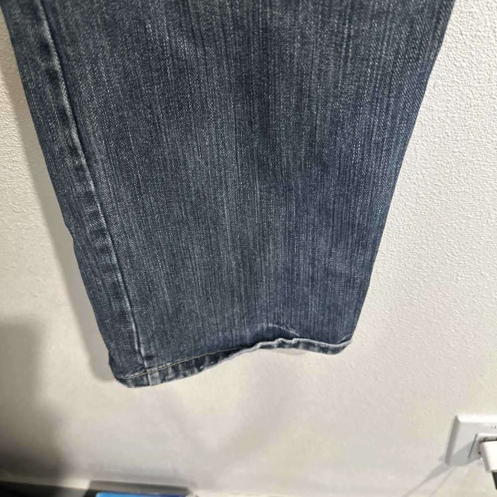 Loft Ann‎  taylor relaxed And Straight Jeans Wash Blue Size P6 - Picture 7 of 12